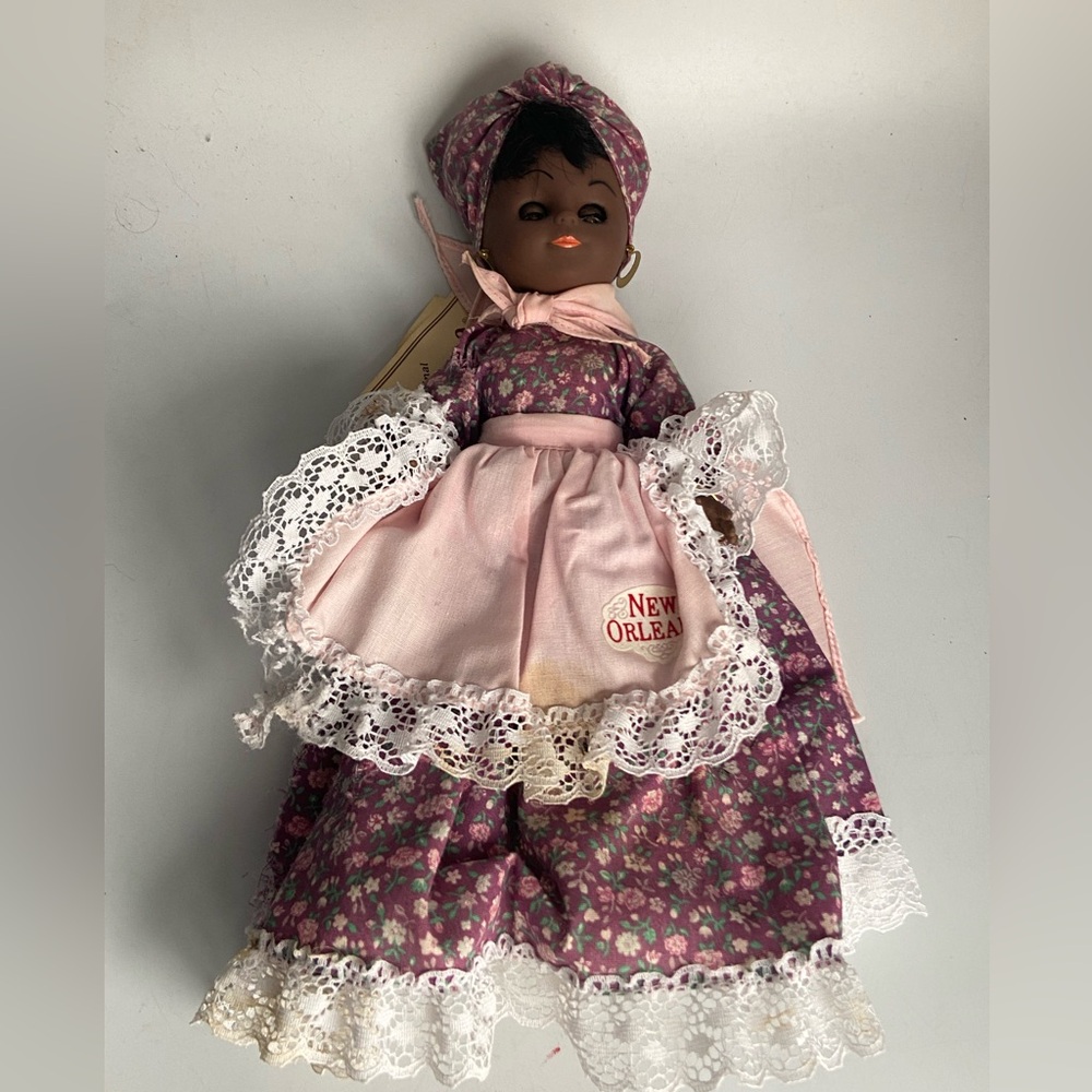 Vintage Tourist African American New Orleans Doll